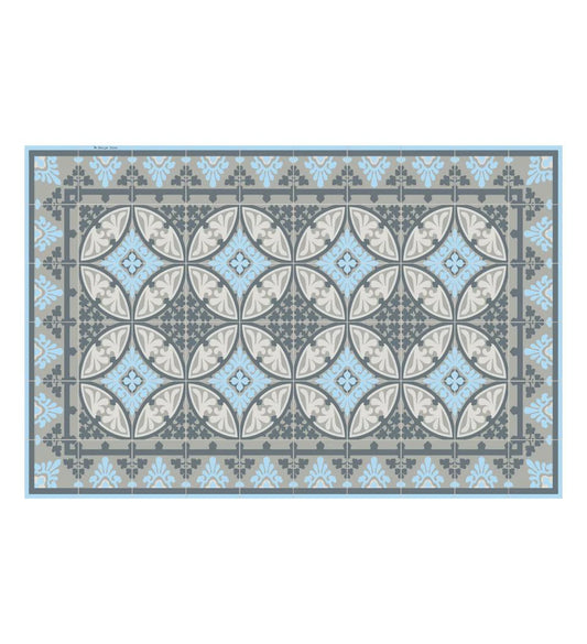 2 Tovagliette all'americana Barcelona Light Blue