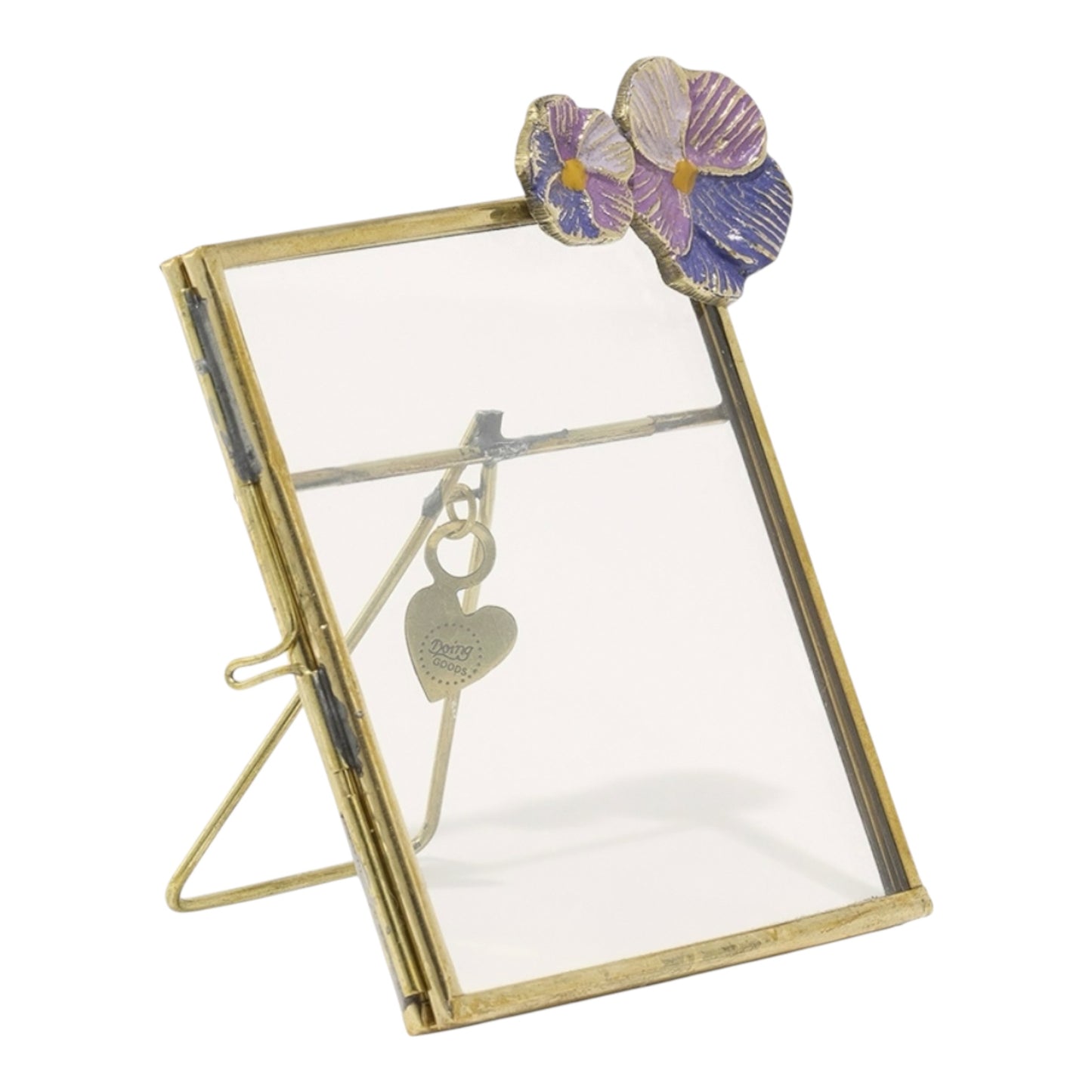 Cornice Violette Stile Polaroid