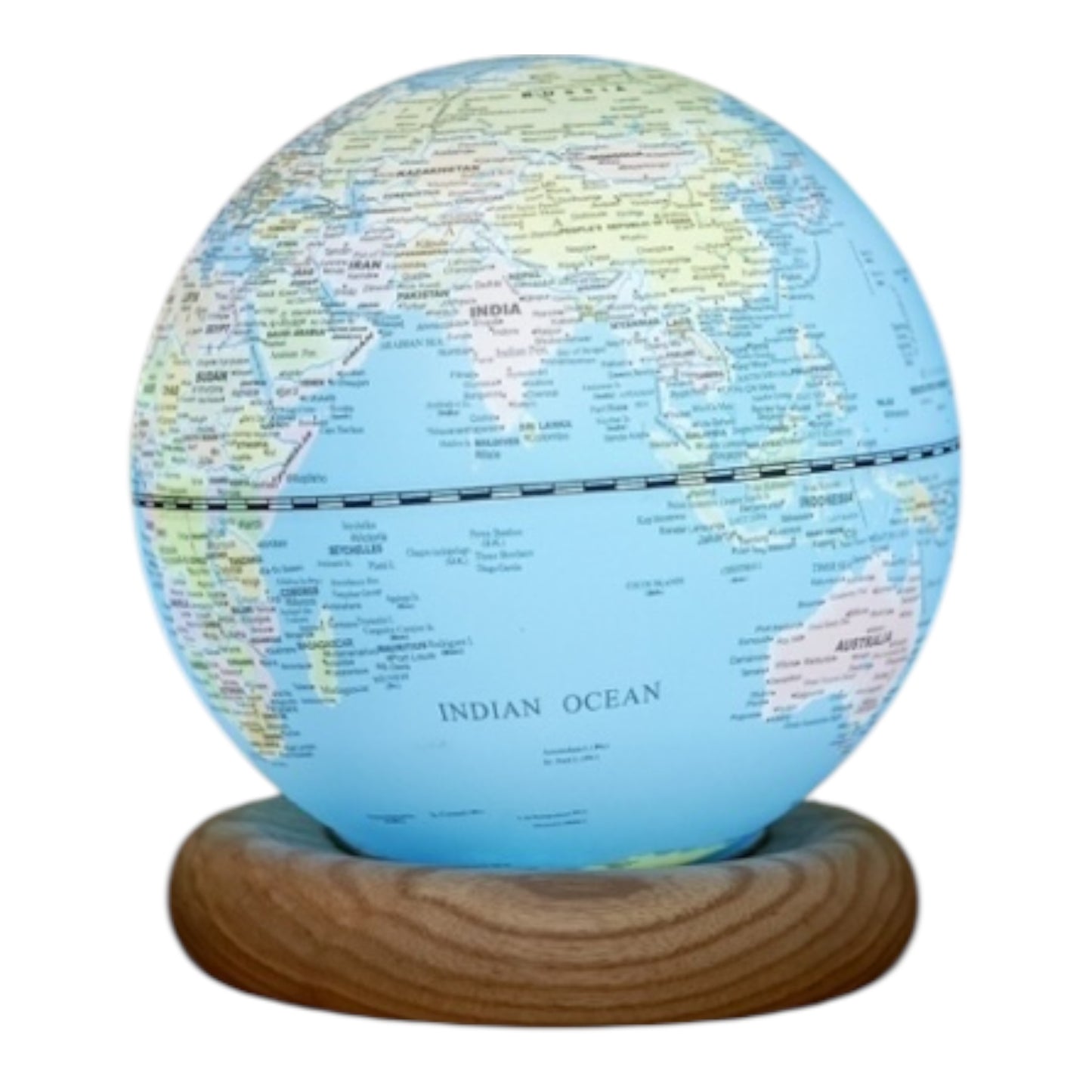 Mappamondo con Base Legno