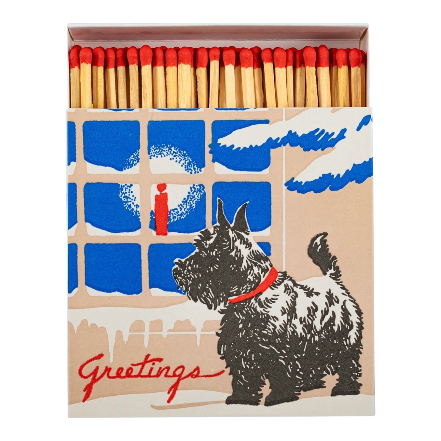 Fiammiferi Cane Greetings