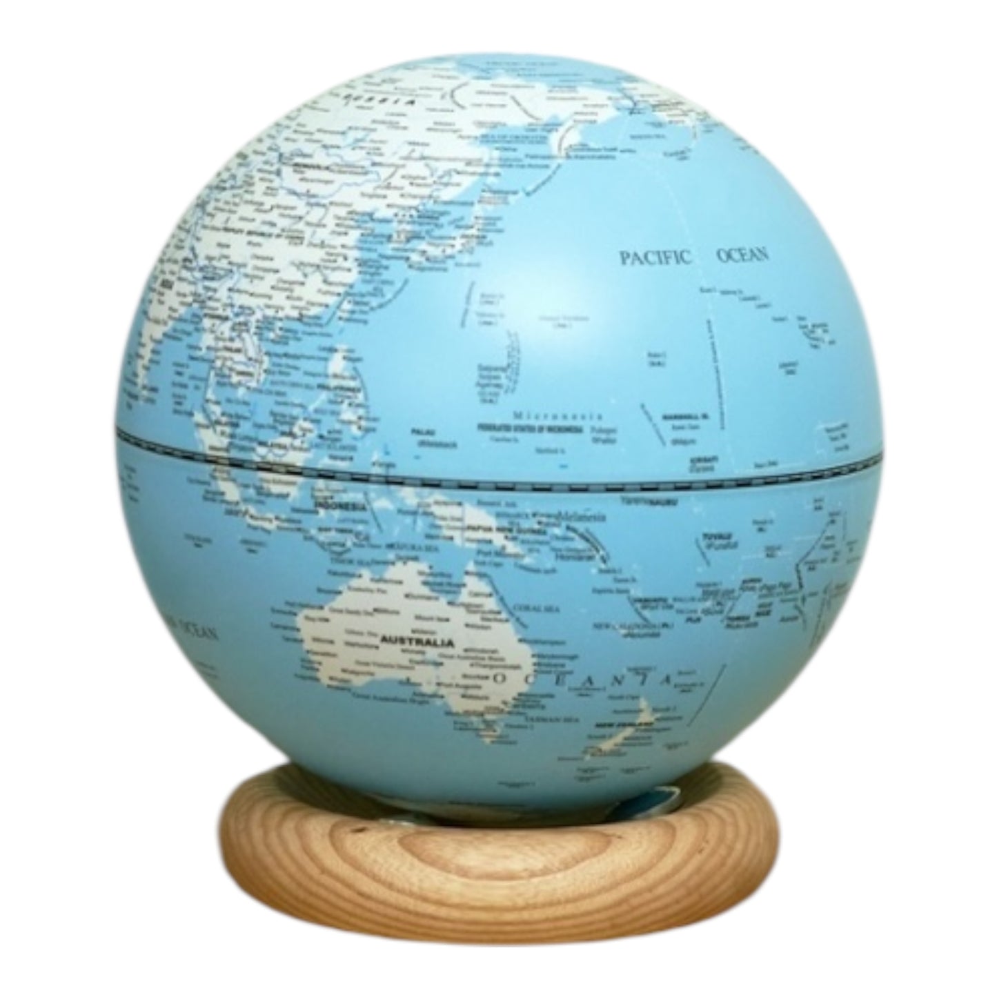 Mappamondo con Base Legno