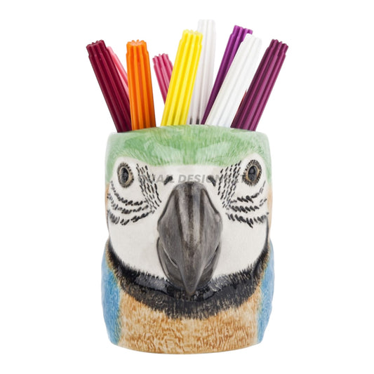 Vaso - Portapenne Pappagallo