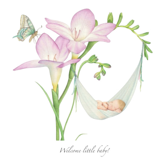 Biglietto Welcome Little Baby