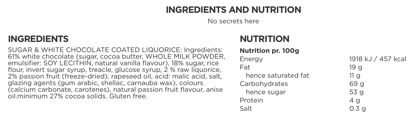 B - Passion Fruit 115g.