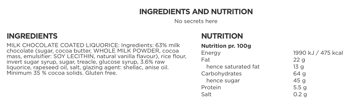 A - The Original 115g.