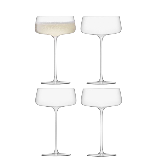 Set 4 Bicchieri Champagne